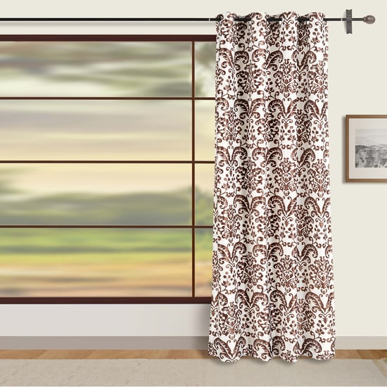 SWAYAM Omega 1Pc Printed Room-Darkening Door Curtain