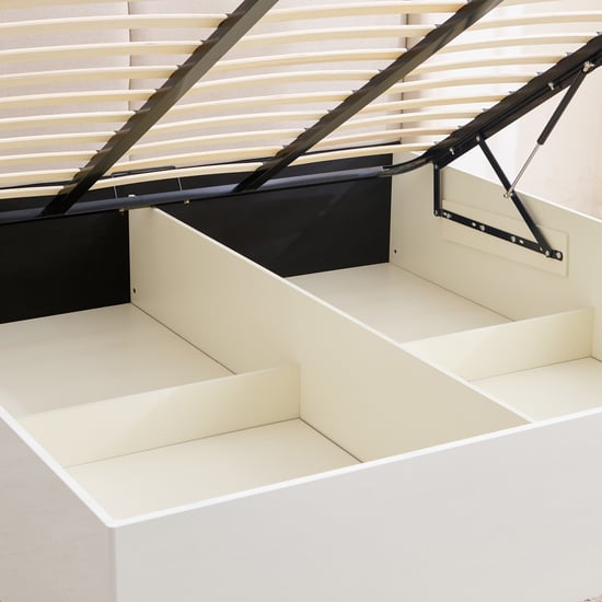 Senorita Elena King Bed with Hydarulic Storage - Cream