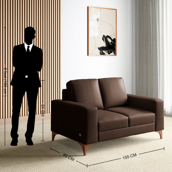 Quebec NXT Faux Leather 2-Seater Sofa - Customized Furniture