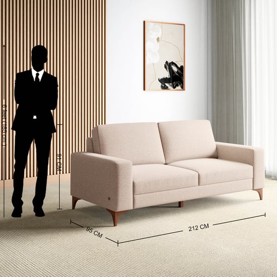 Quebec NXT Fabric 3-Seater Sofa - Customized Furniture