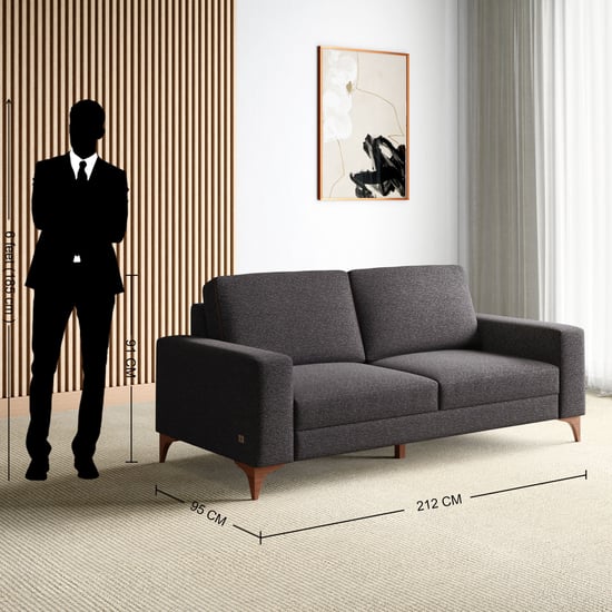 Quebec NXT Fabric 3-Seater Sofa - Customized Furniture