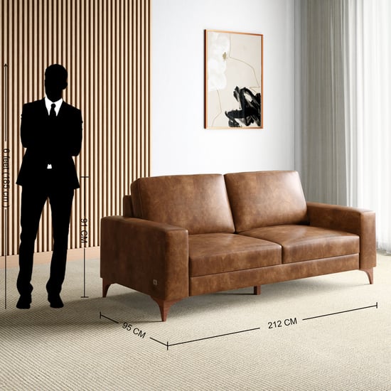 Quebec NXT Nappa 3-Seater Sofa - Customized Furniture