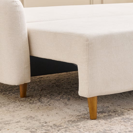 Georgia Fabric 3-Seater Sofa Bed - Beige