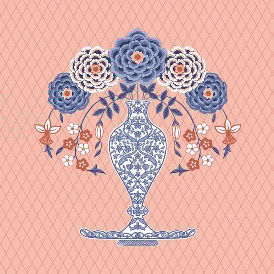 Amaya Meroli Cotton 144TC Printed 3Pcs King Fitted Bedsheet Set