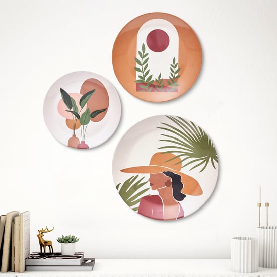 Artesia Regalo Set of 3 Melamine Wall Plates