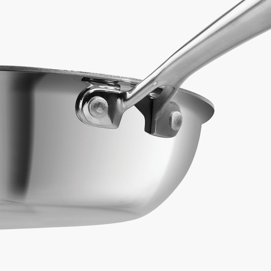 VINOD Platinum Triply Stainless Steel SAS Pro Fry Pan - 20 cm