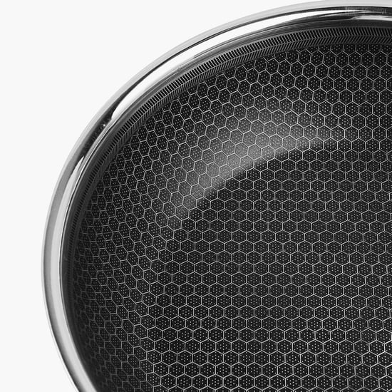 VINOD Platinum Triply Stainless Steel SAS Pro Fry Pan - 20 cm