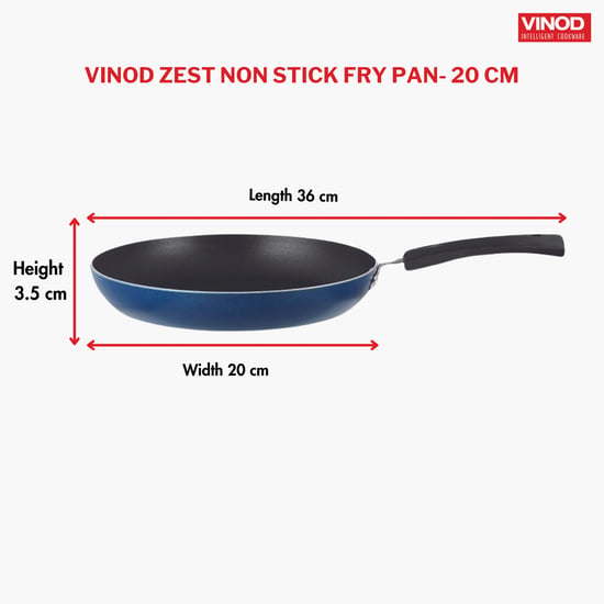 VINOD Zest Aluminium Non-Stick Frying Pan - 20cm