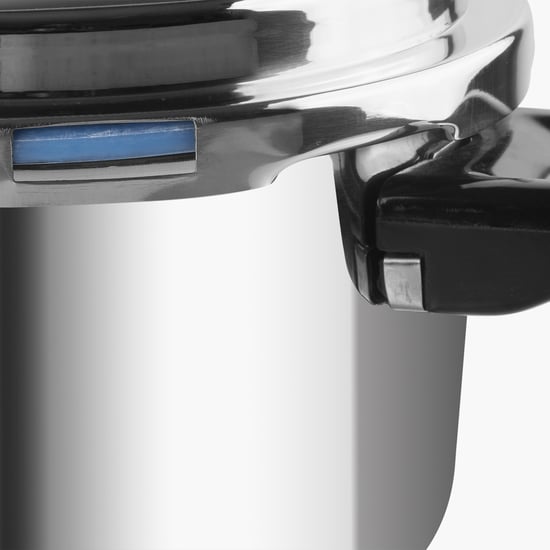 VINOD Set of 2 18/8 Stainless Steel Pressure Cooker and Mini Pan Cooker
