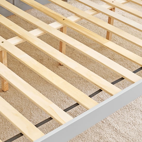 Helios Taylor Coupe Twin Solid Wood Bunk Bed - Grey