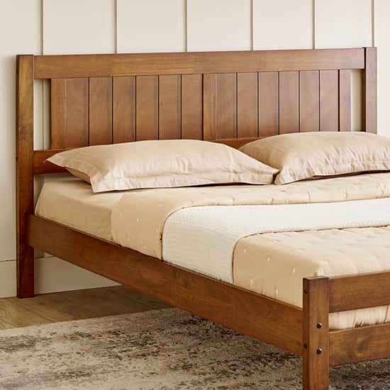 Helios Taylor Lyra Solid Wood Queen Bed
