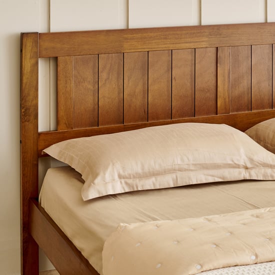 Helios Taylor Lyra Solid Wood Queen Bed