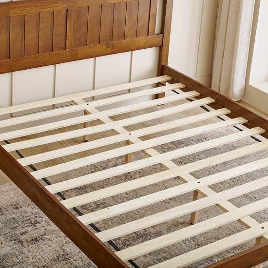 Helios Taylor Lyra Solid Wood Queen Bed