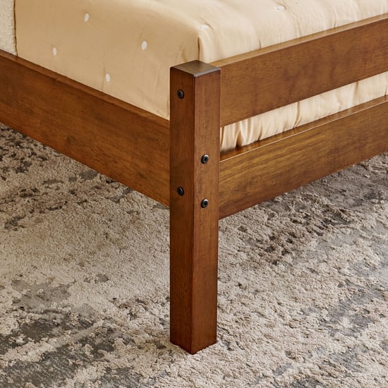 Helios Taylor Sarsar Solid Wood Queen Bed