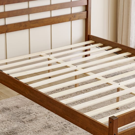 Helios Taylor Sarsar Solid Wood Queen Bed