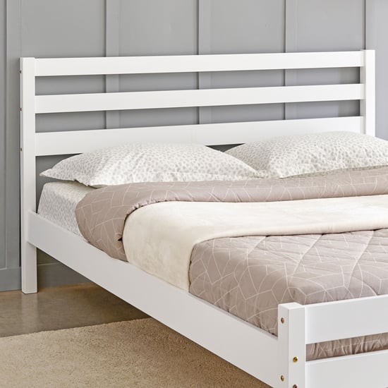 Helios Taylor Sarsar Solid Wood Queen Bed
