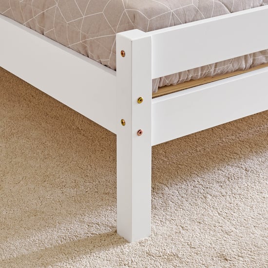 Helios Taylor Sarsar Solid Wood Queen Bed