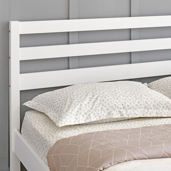 Helios Taylor Sarsar Solid Wood Queen Bed