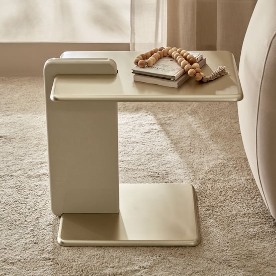 Homeshores End Table - Cream