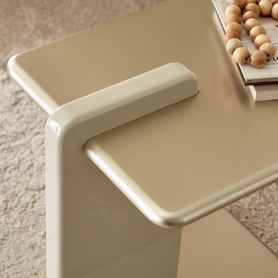 Homeshores End Table - Cream