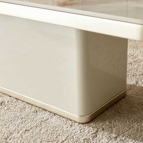 Homeshores Sintered Stone Coffee Table - Cream