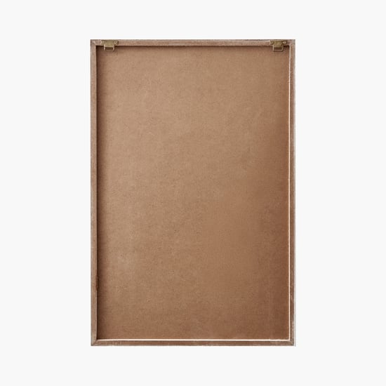 Debonair Grooved Wooden Geometric Picture Frame - 40x60cm