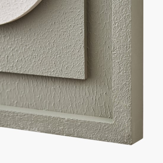 Debonair Grooved Wooden Geometric Picture Frame - 40x60cm