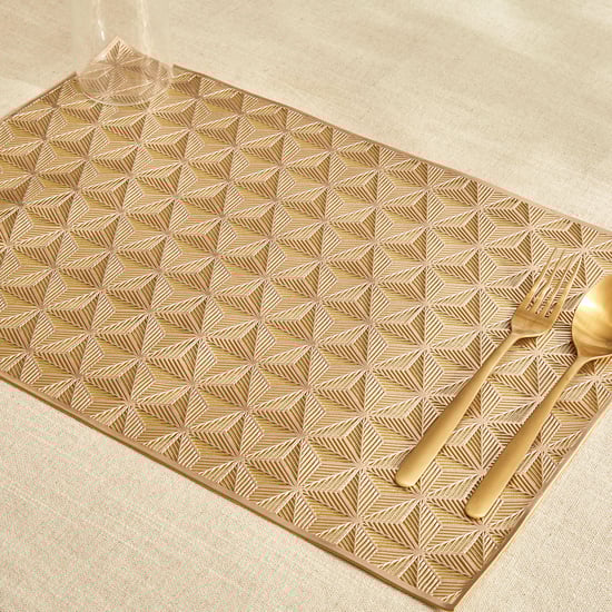 Cinder Cube PVC Geometric Placemat