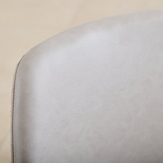 Vegas Faux Marble Top 6-Seater Dining Set with Chairs - Beige and Grey