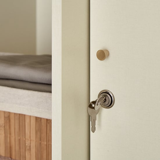 Homeshores 4-Door Wardrobe - Greige