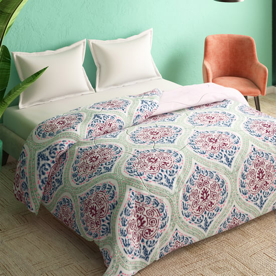 PORTICO Marvella Cotton Printed Double Comforter