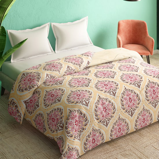 PORTICO Marvella Cotton Printed Double Comforter