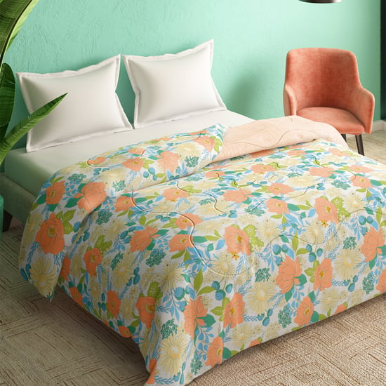 PORTICO Marvella Cotton Printed Double Comforter