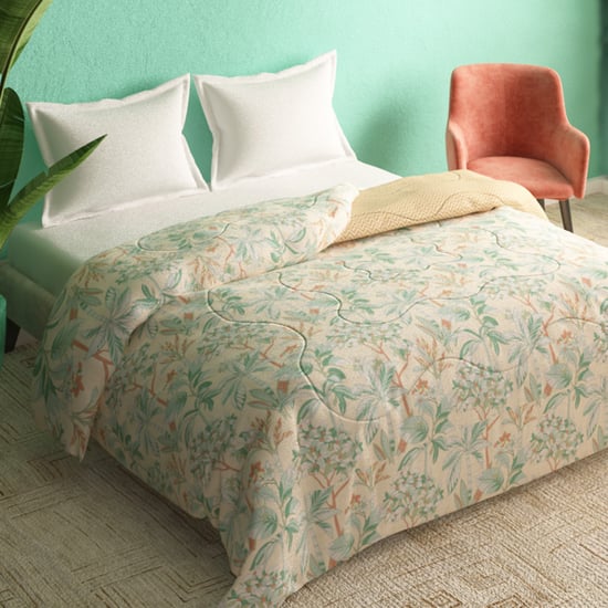 PORTICO Cadence Cotton Printed Double Comforter