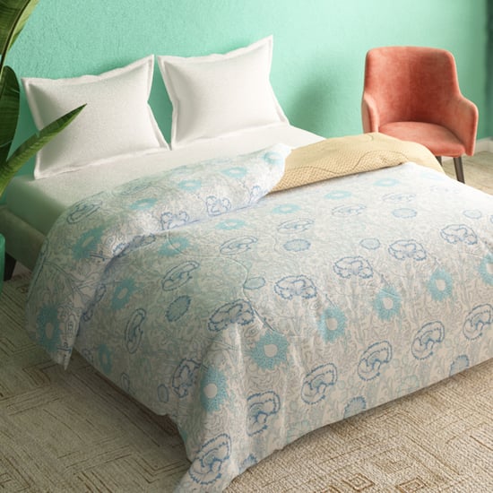 PORTICO Cadence Cotton Printed Double Comforter