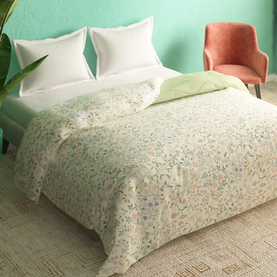 PORTICO Cadence Cotton Printed Double Comforter