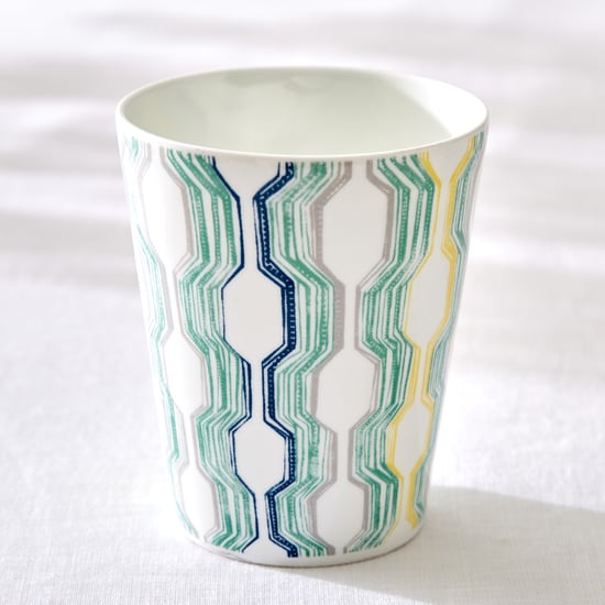 Corsica Mandarin Set of 3 Bone China Printed Mugs - 340ml