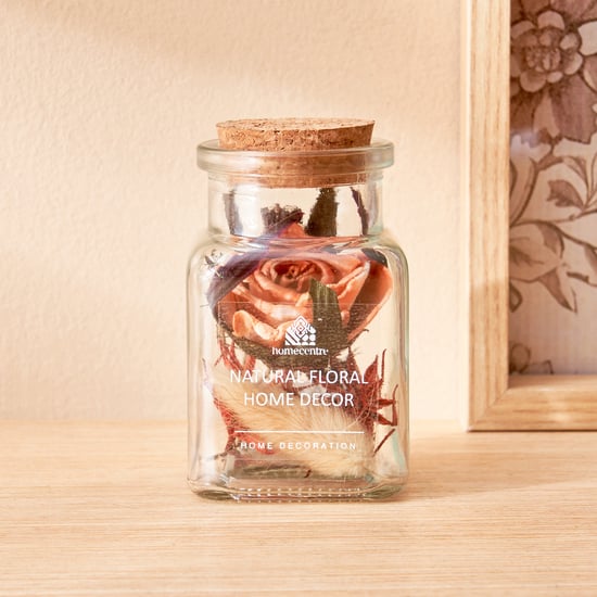 Corsica Axel Dried Flower Arrangement in Glass Jar