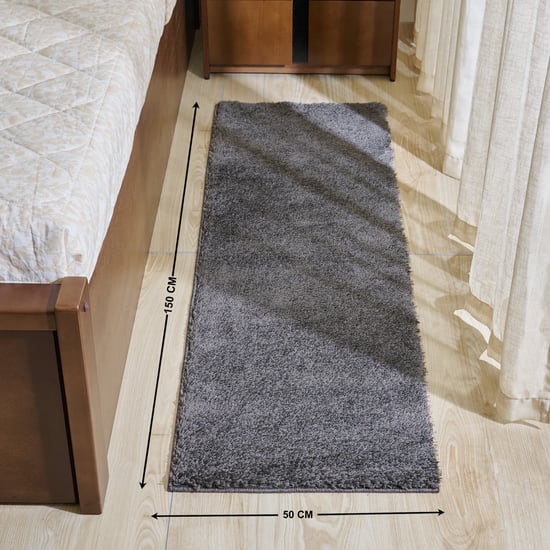 Colour Refresh Thin and Thick Woven Bedside Runner - 150x50cm