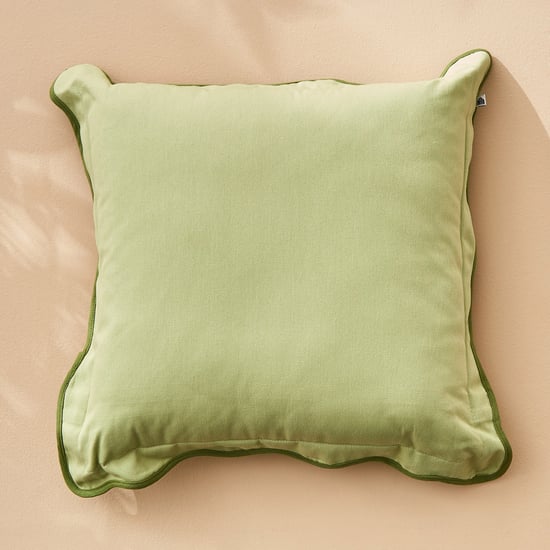 Spinel Scalloped Filled Cushion - 40x40cm