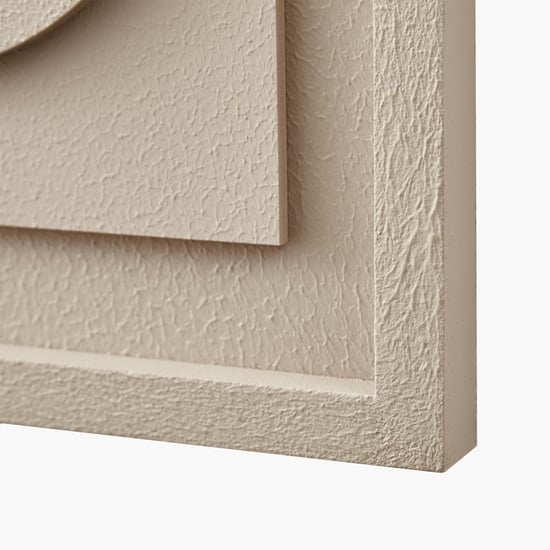 Debonair Grooved Wooden Geometric Picture Frame - 40x60cm