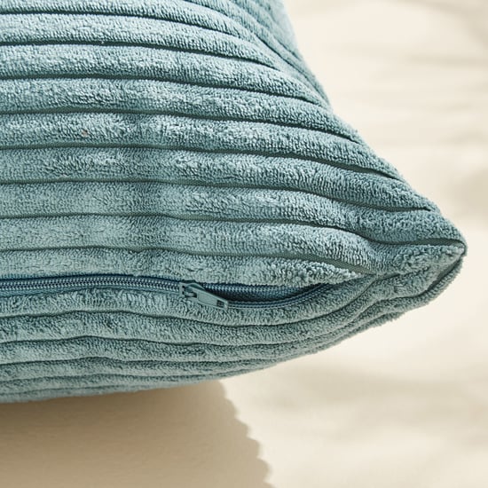 Corduroy Ribbed Filled Cushion - 40x40cm