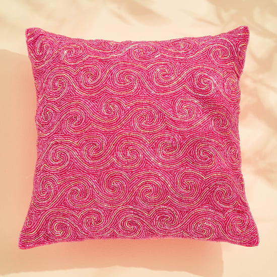 Corsica Moksha Zippy Beaded Cushion Cover - 40x40cm