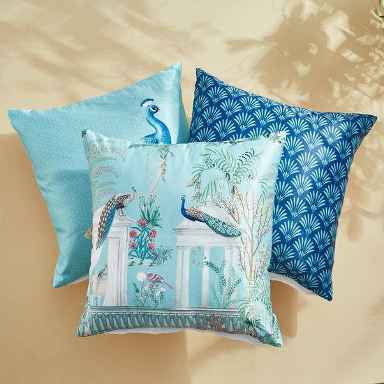 Corsica Bela Muster Set of 3 Printed Cushion Covers - 40x40cm