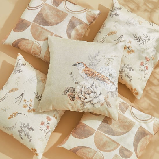 Corsica Ecstasy Sparrow Set of 5 Printed Cushion Covers - 40x40cm