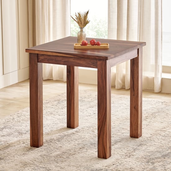 Adana Grand Sheesham Wood 2-Seater Dining Table - Brown