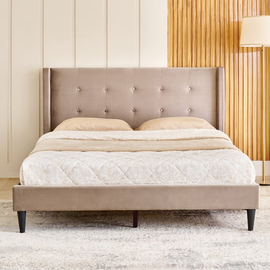Helios Bravo Betty King Bed - Brown