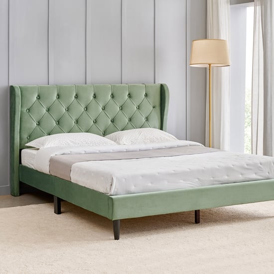 Helios Bravo Roxy King Bed - Green