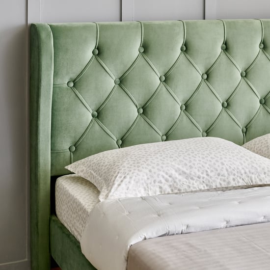 Helios Bravo Roxy King Bed - Green