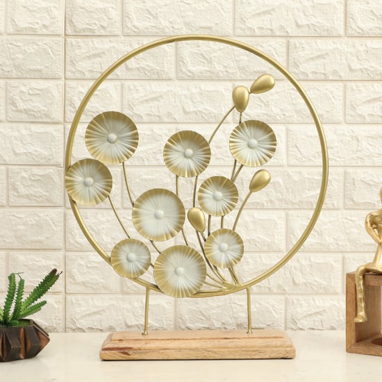 VEDAS Mystical Indiana Metal Siya Table Accent